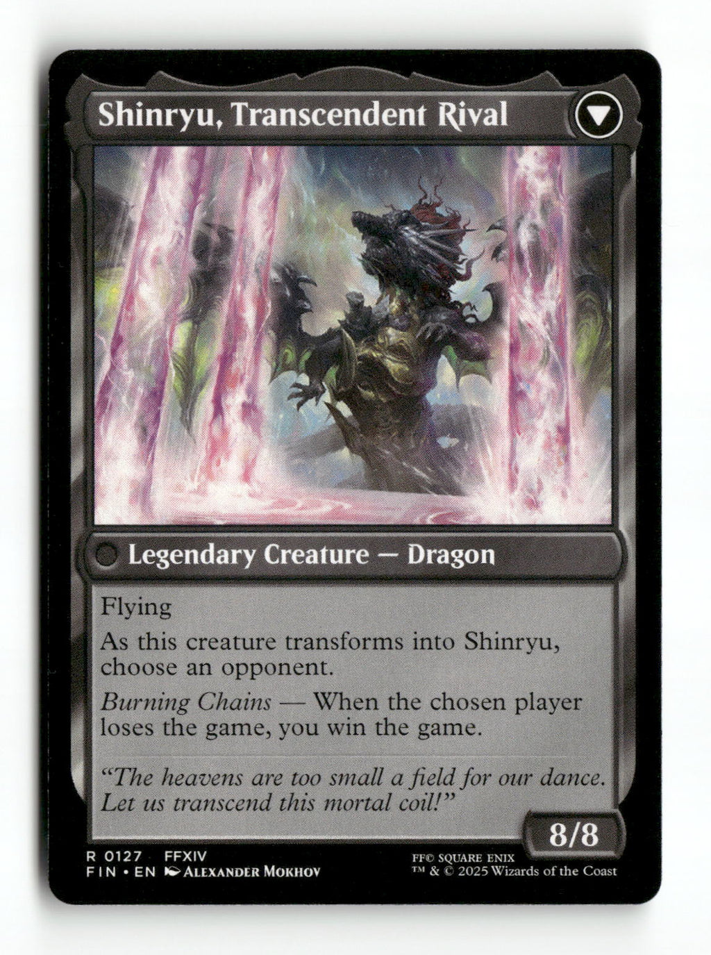 Zenos yae Galvus (Back)