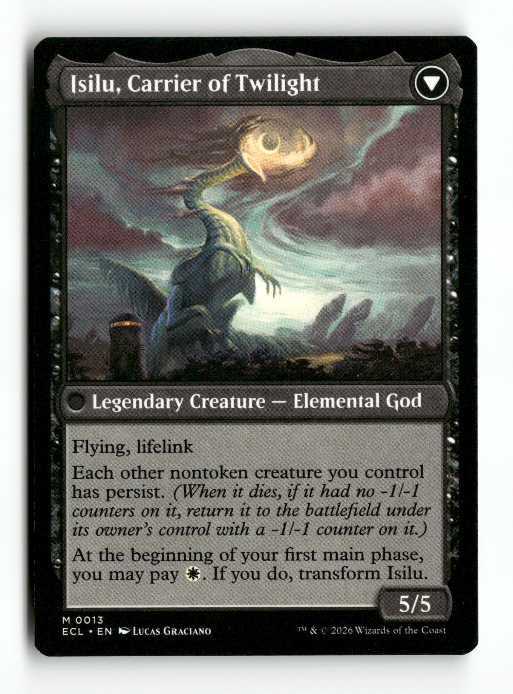 Eirdu, Carrier of Dawn (Back)