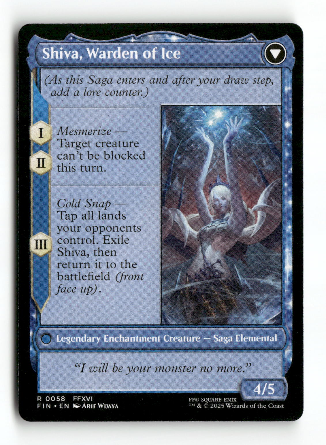 Jill, Shiva's Dominant (Back)