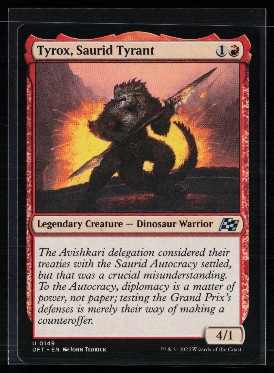 Tyrox, Saurid Tyrant