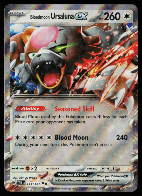 Bloodmoon Ursaluna ex - 141/167
