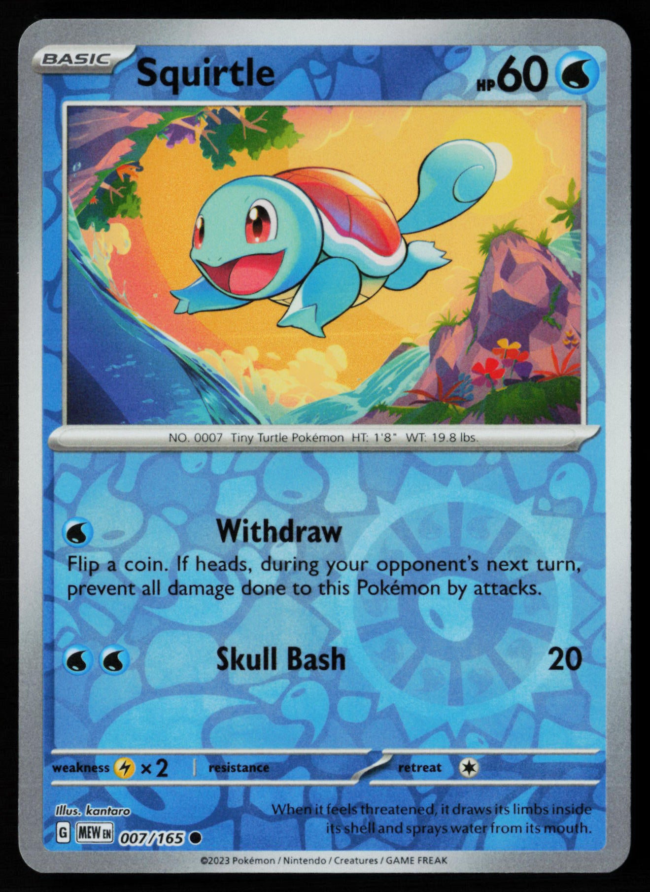 Squirtle - 007/165