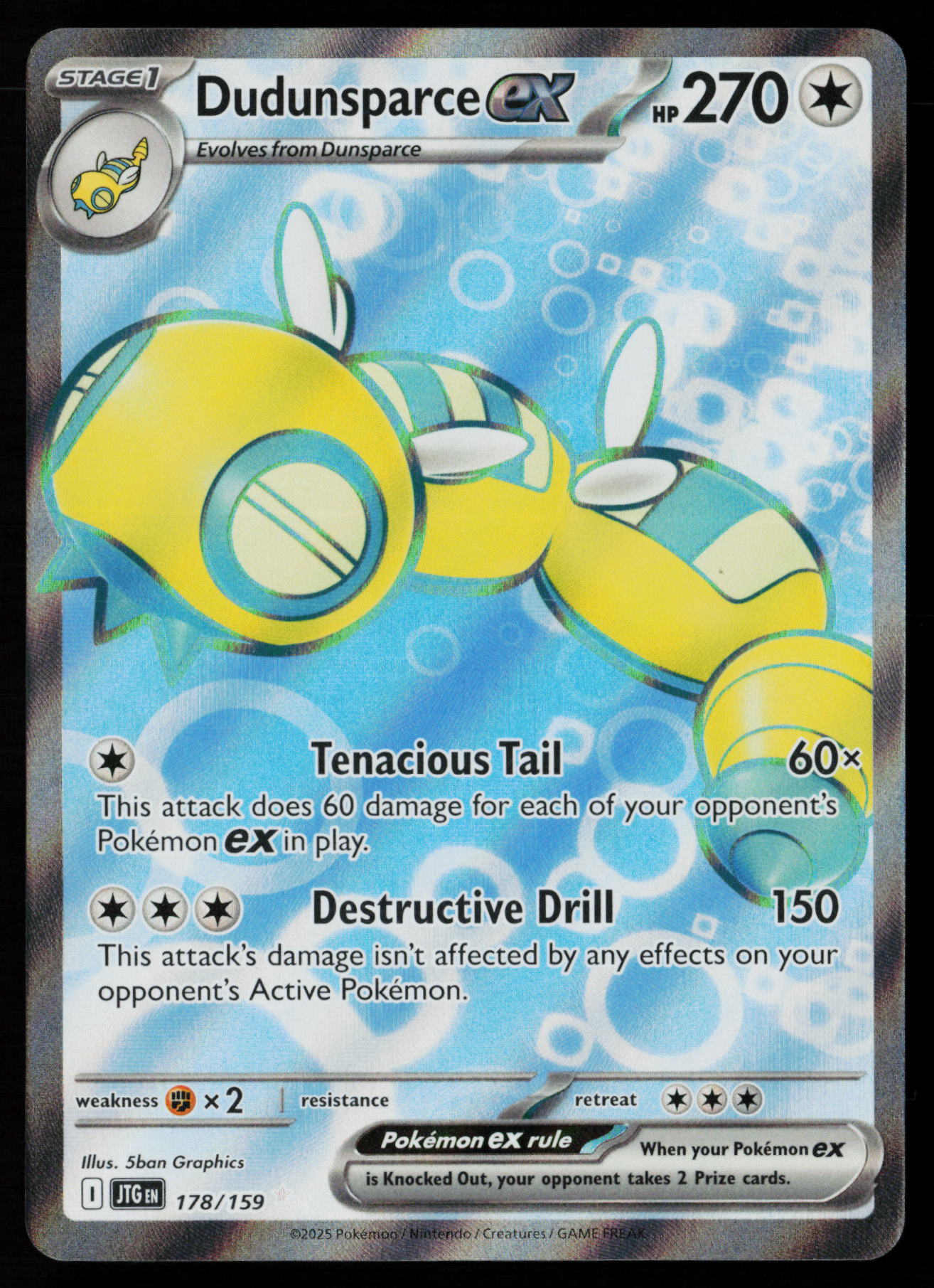 Dudunsparce ex - 178/159