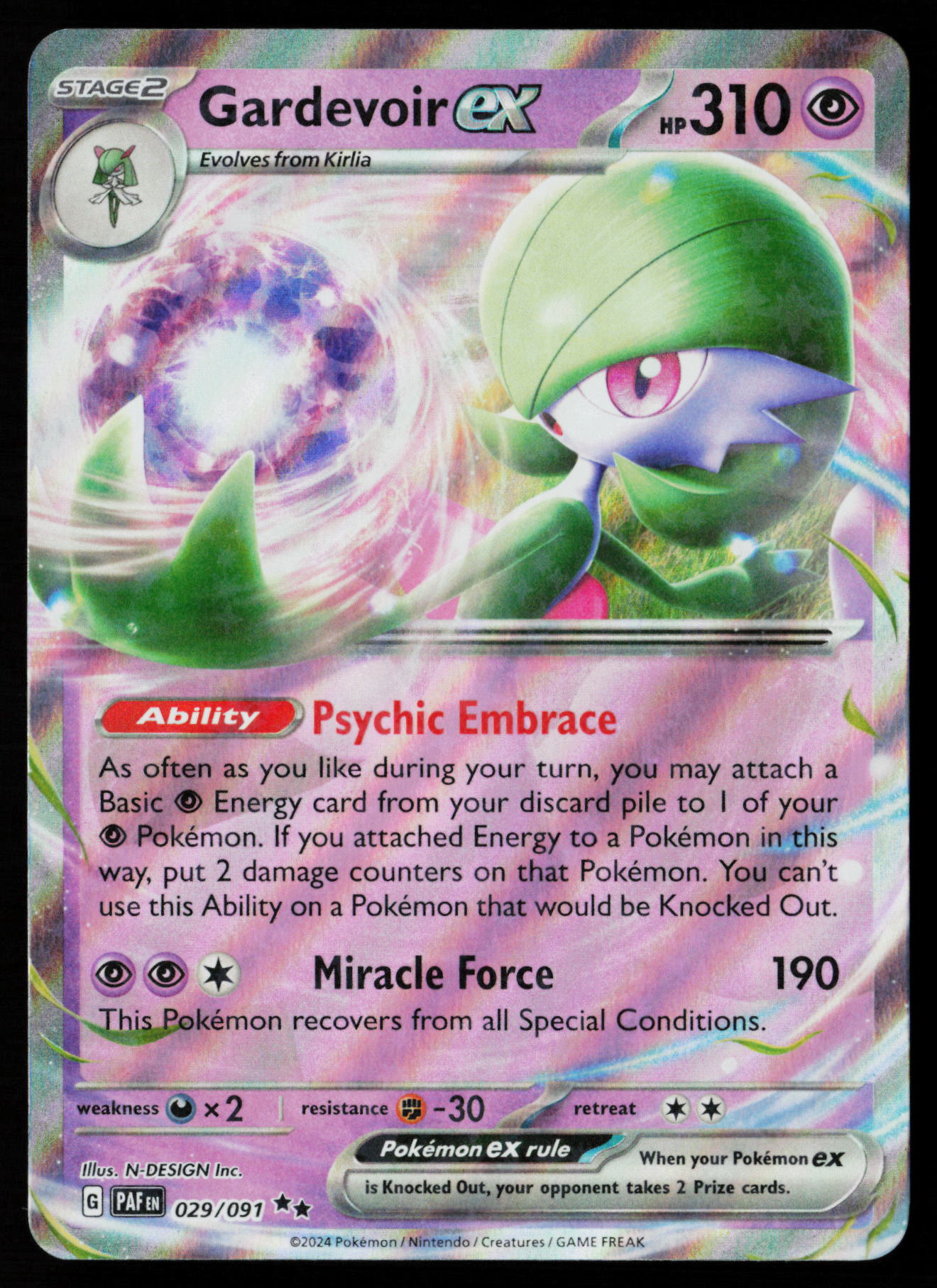 Gardevoir ex - 029/091
