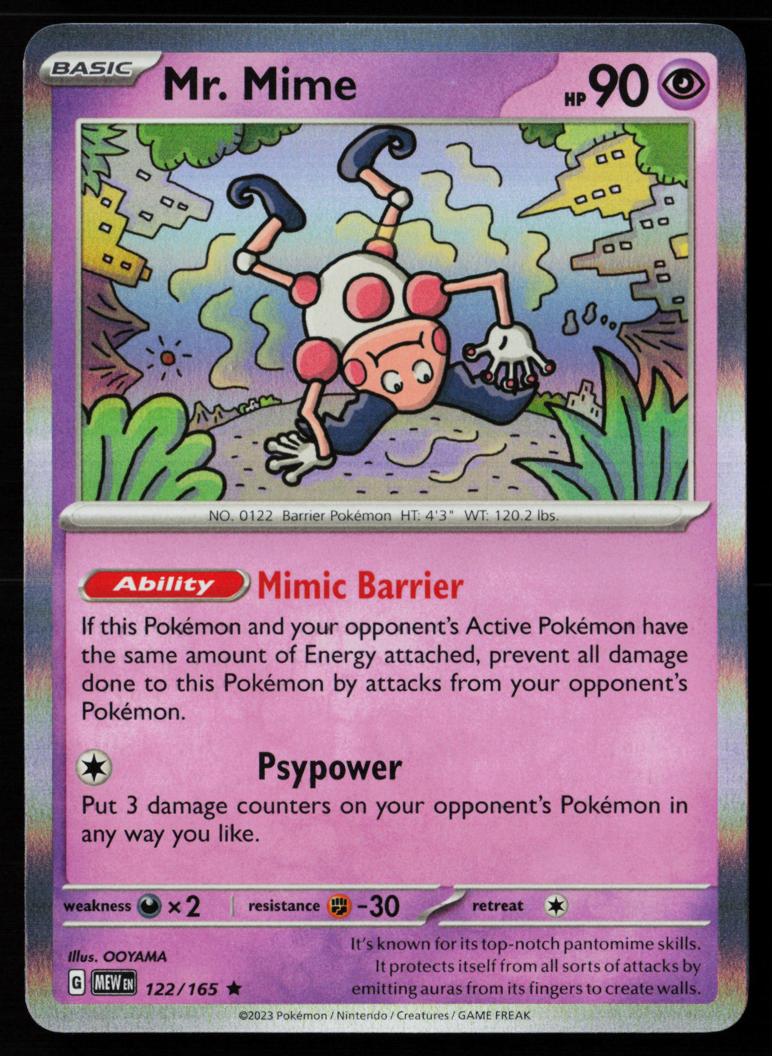 Mr. Mime - 122/165