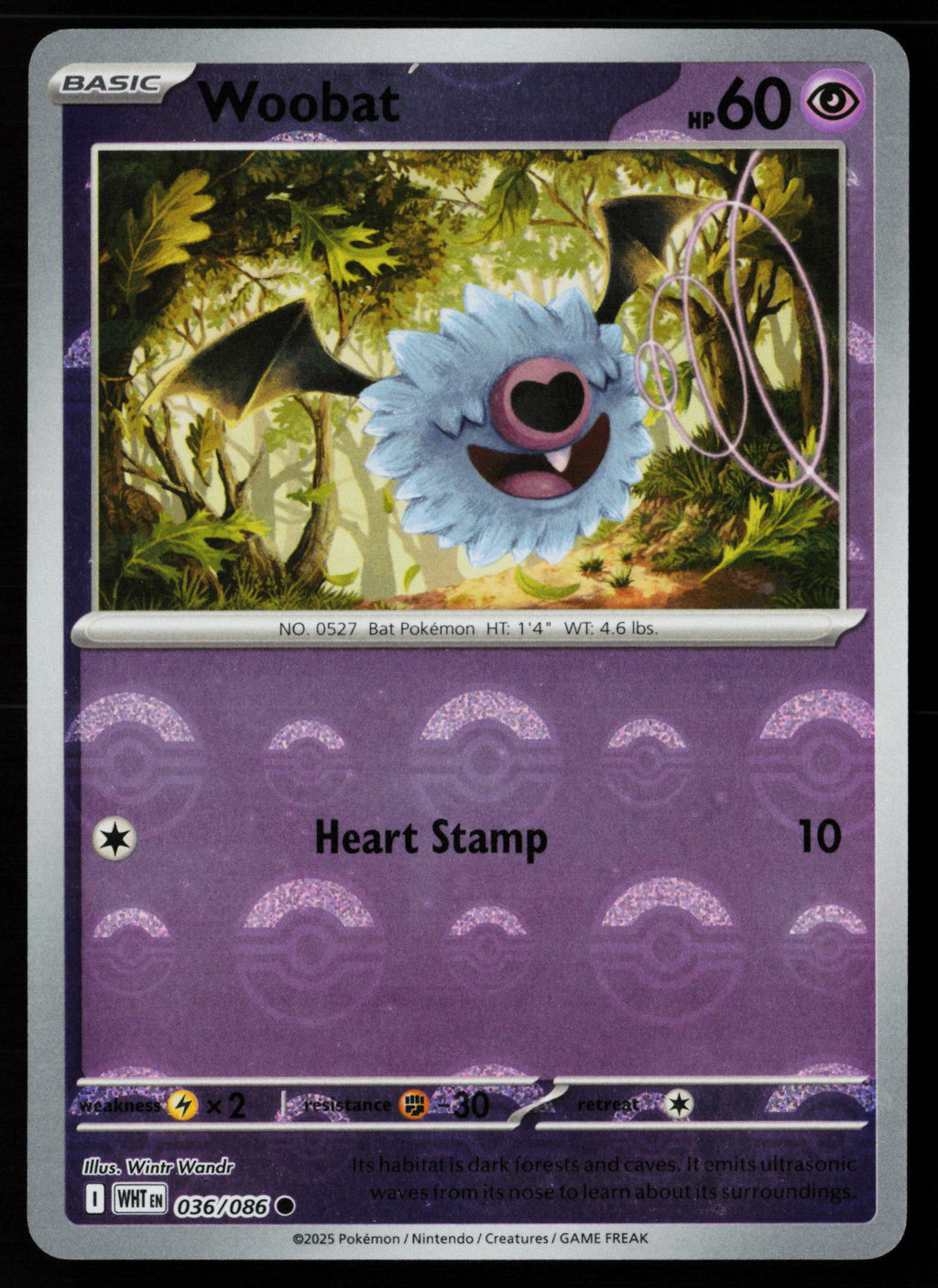 Woobat (Poke Ball Pattern)