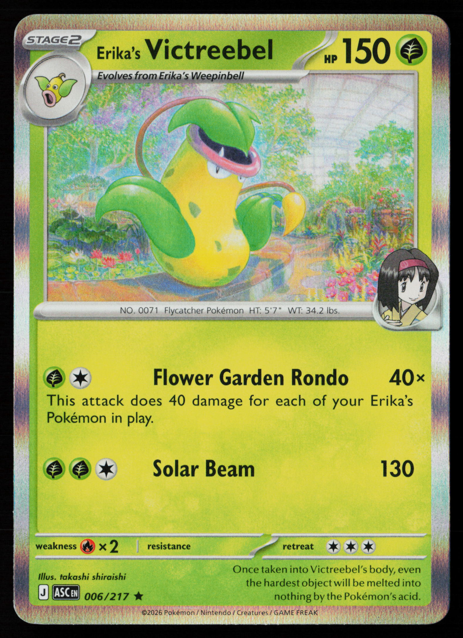 Erika's Victreebel
