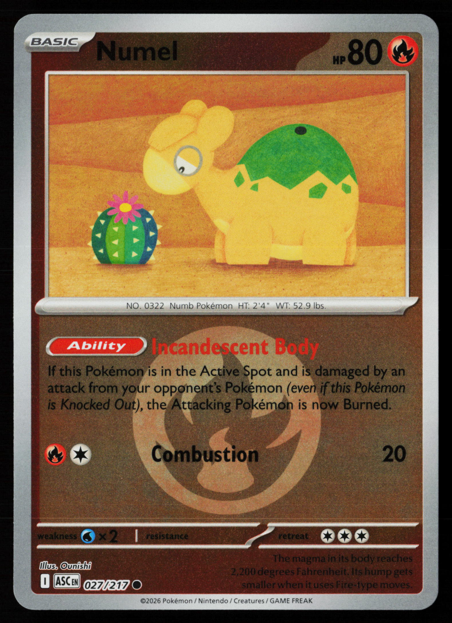 Numel - 027/217 (Energy Symbol Pattern)
