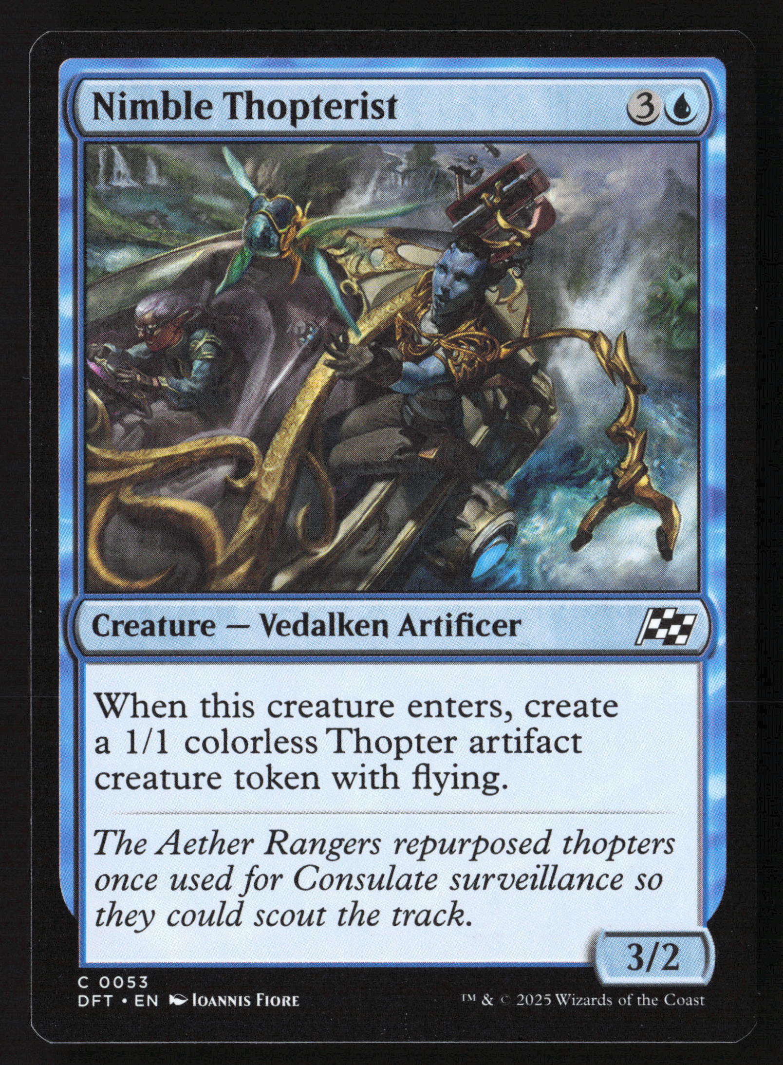 Nimble Thopterist