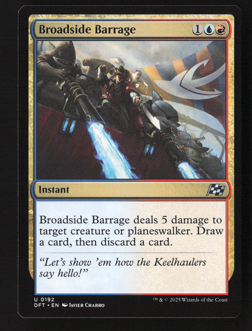 Broadside Barrage