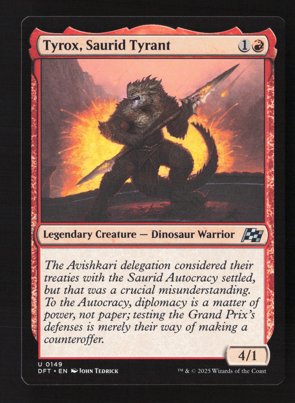 Tyrox, Saurid Tyrant