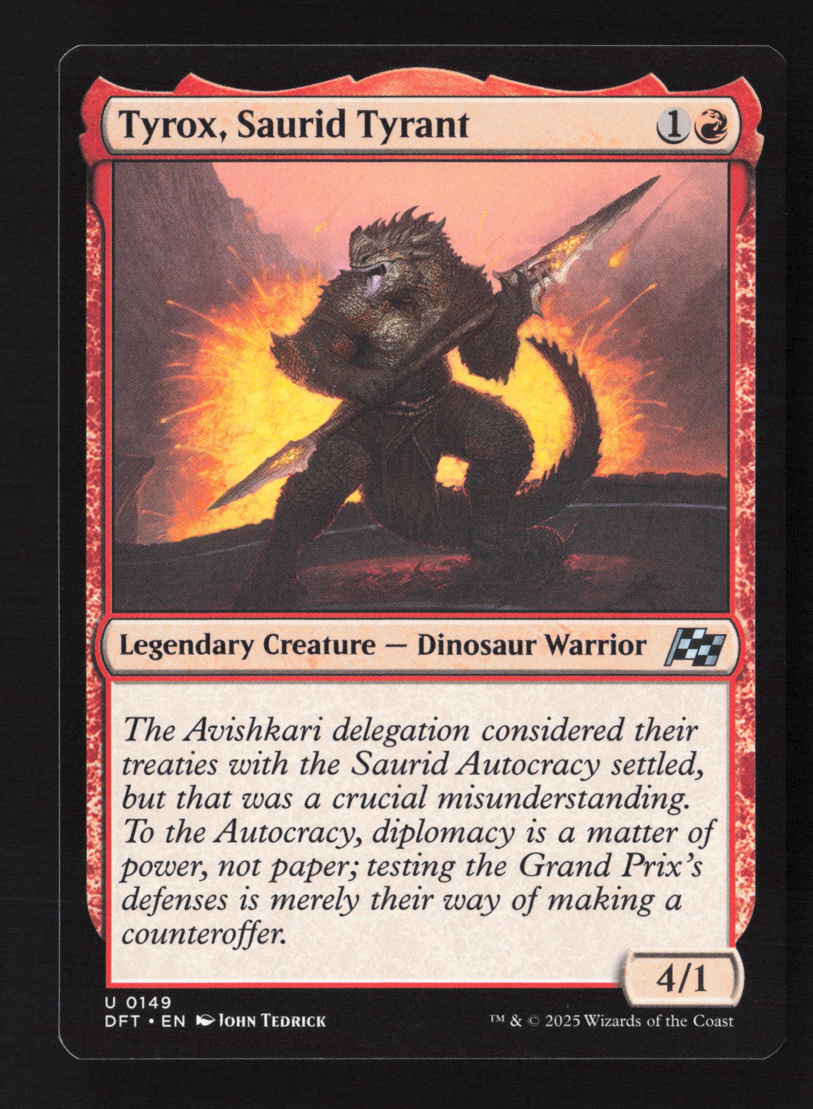 Tyrox, Saurid Tyrant