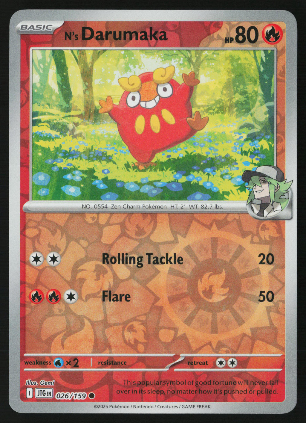 N's Darumaka