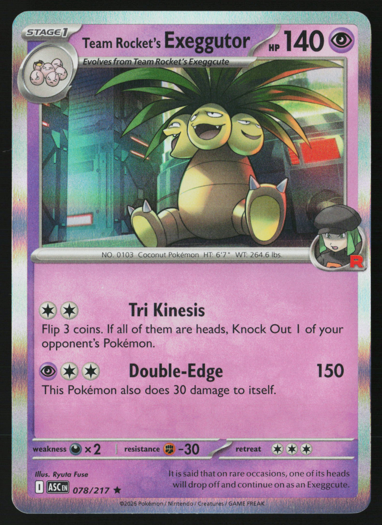 Team Rocket's Exeggutor