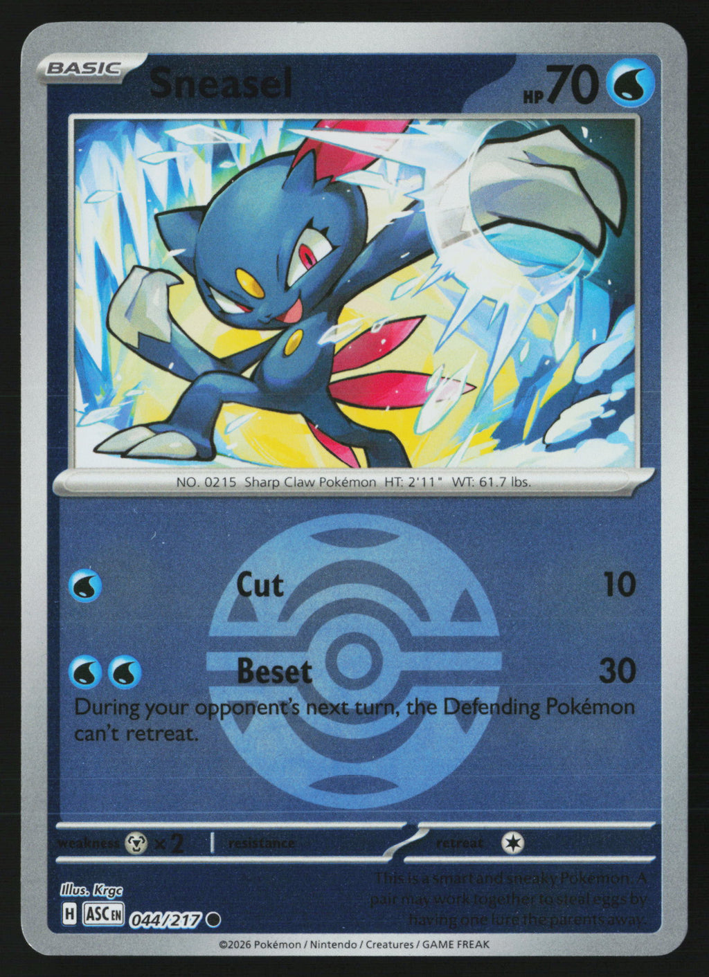 Sneasel (Dusk Ball)