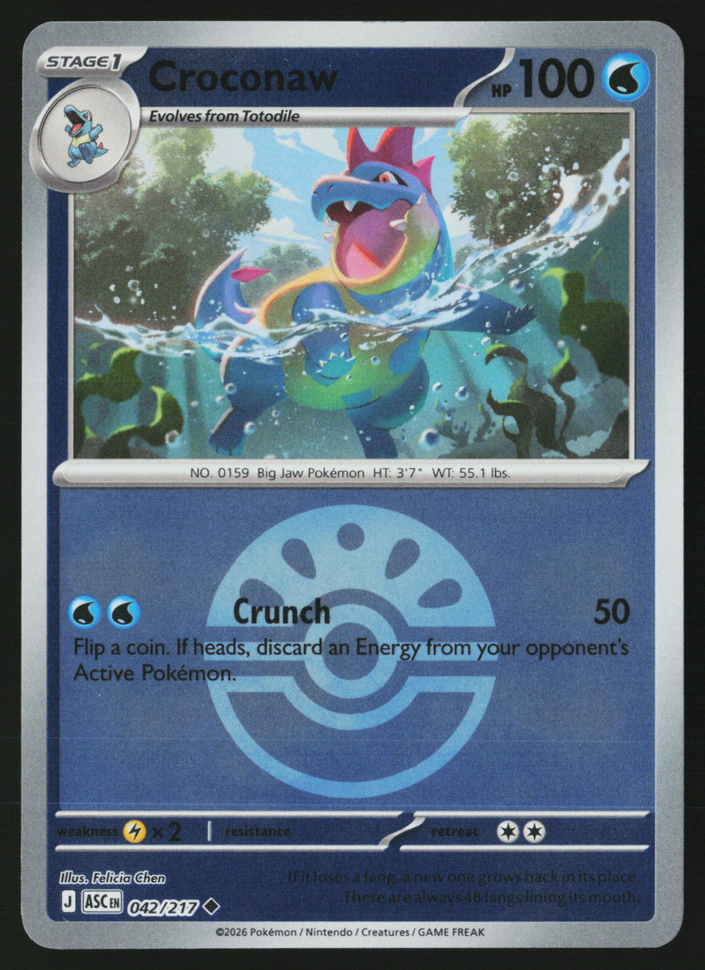 Croconaw (Friend Ball)