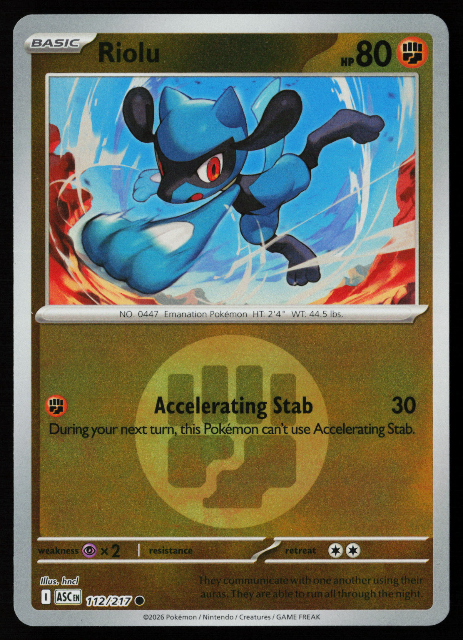 Riolu (Energy Symbol Pattern)