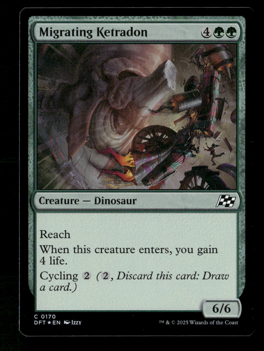 Migrating Ketradon
