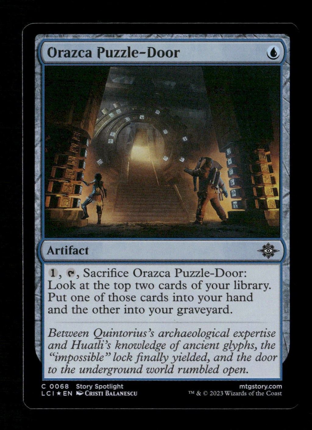 Orazca Puzzle-Door