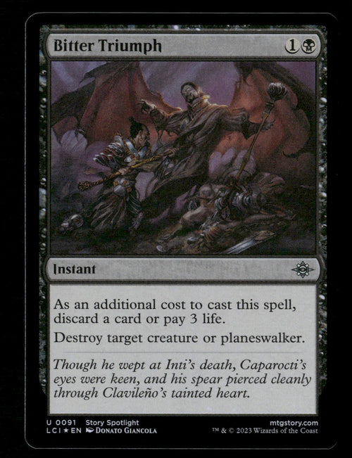 Bitter Triumph