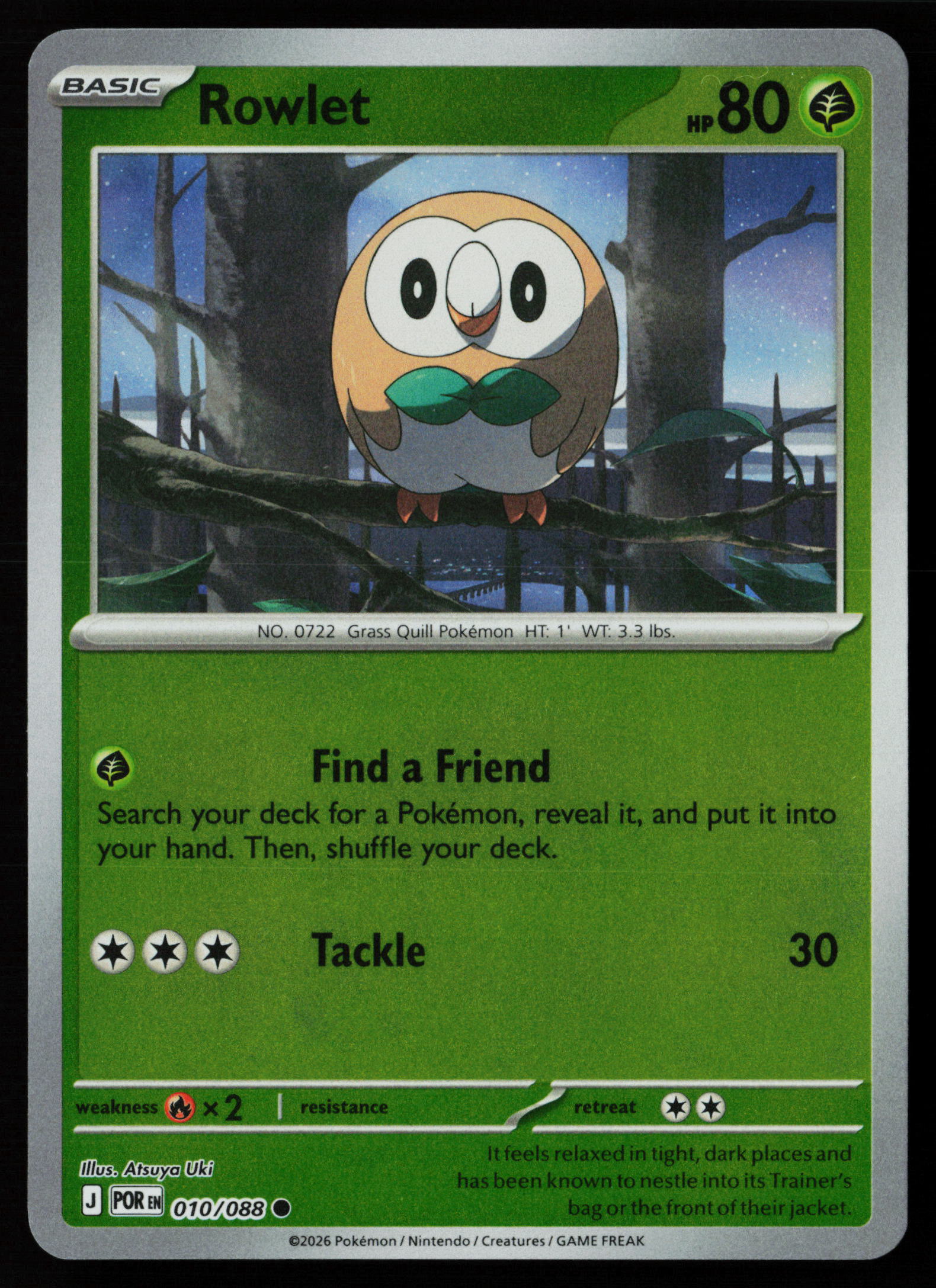Rowlet - 010/088