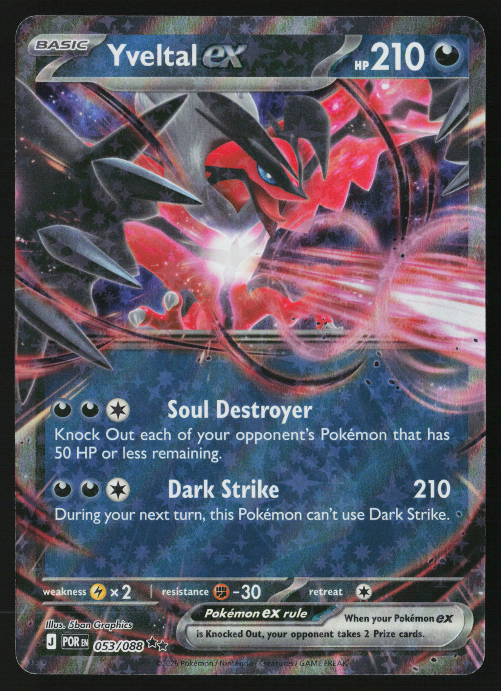 Yveltal ex - 053/088