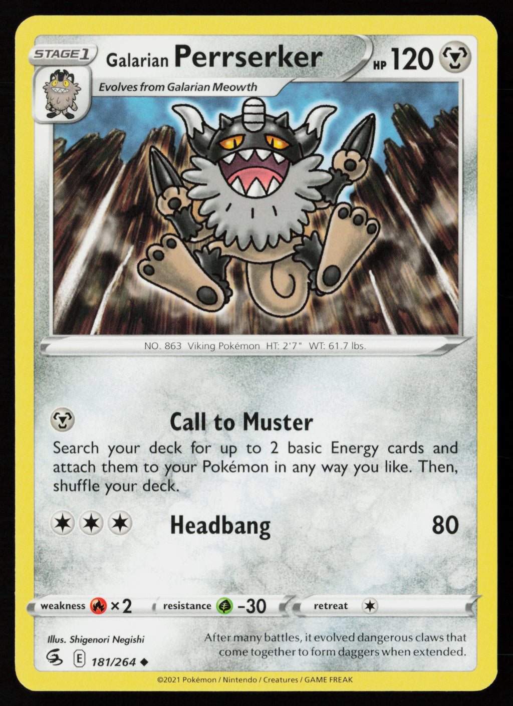 Galarian Perrserker