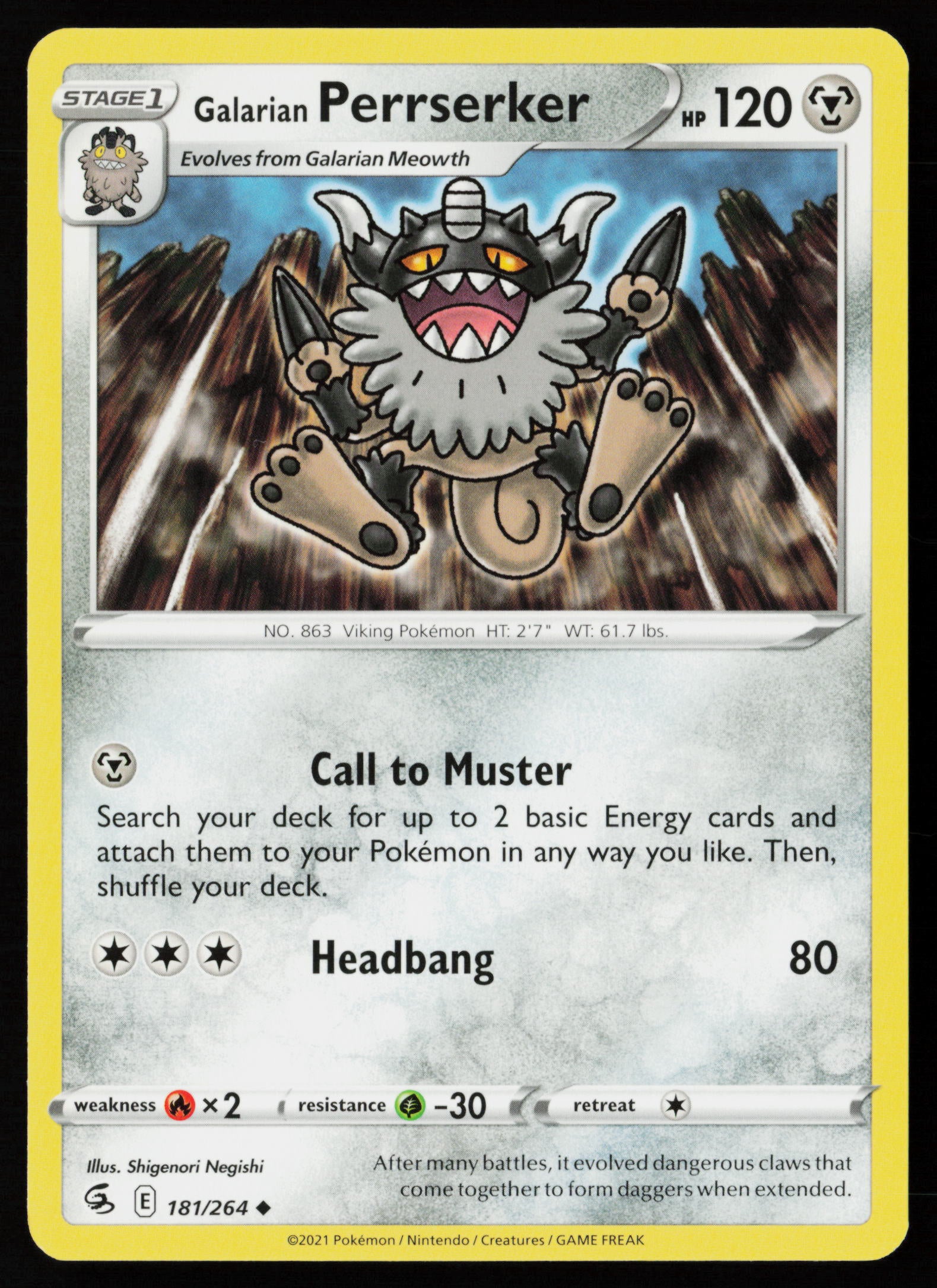 Galarian Perrserker