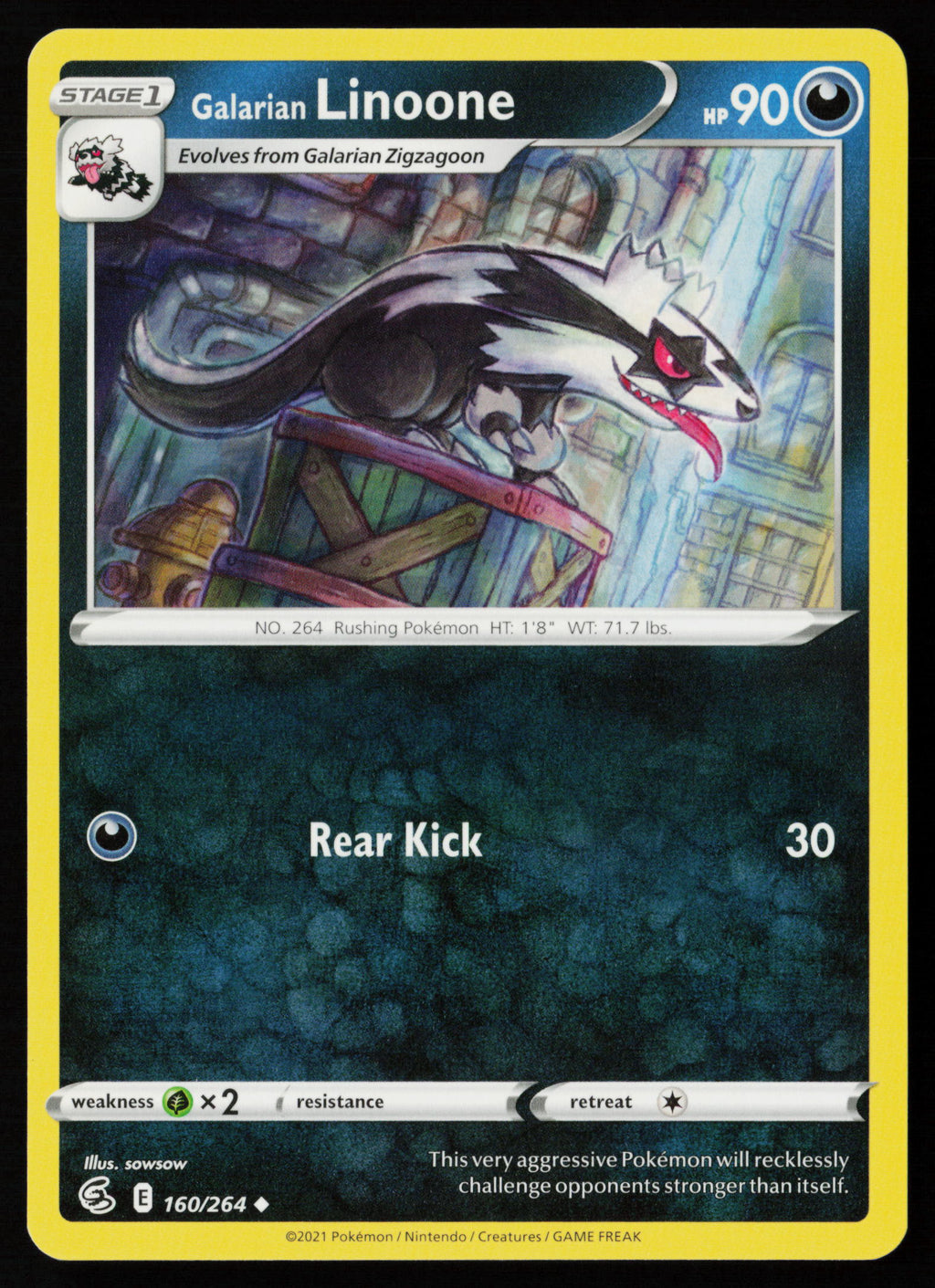 Galarian Linoone