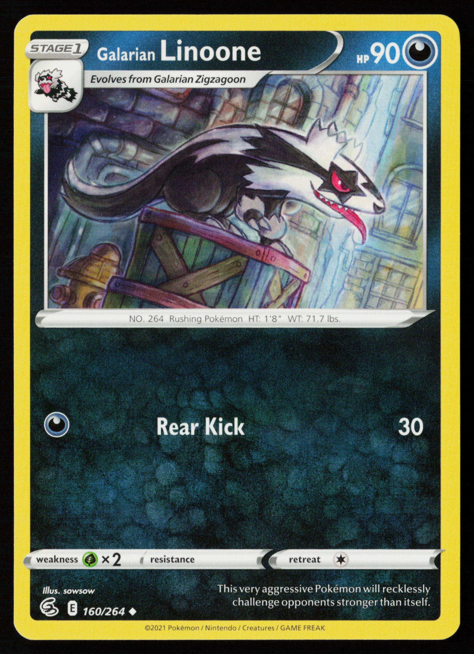 Galarian Linoone