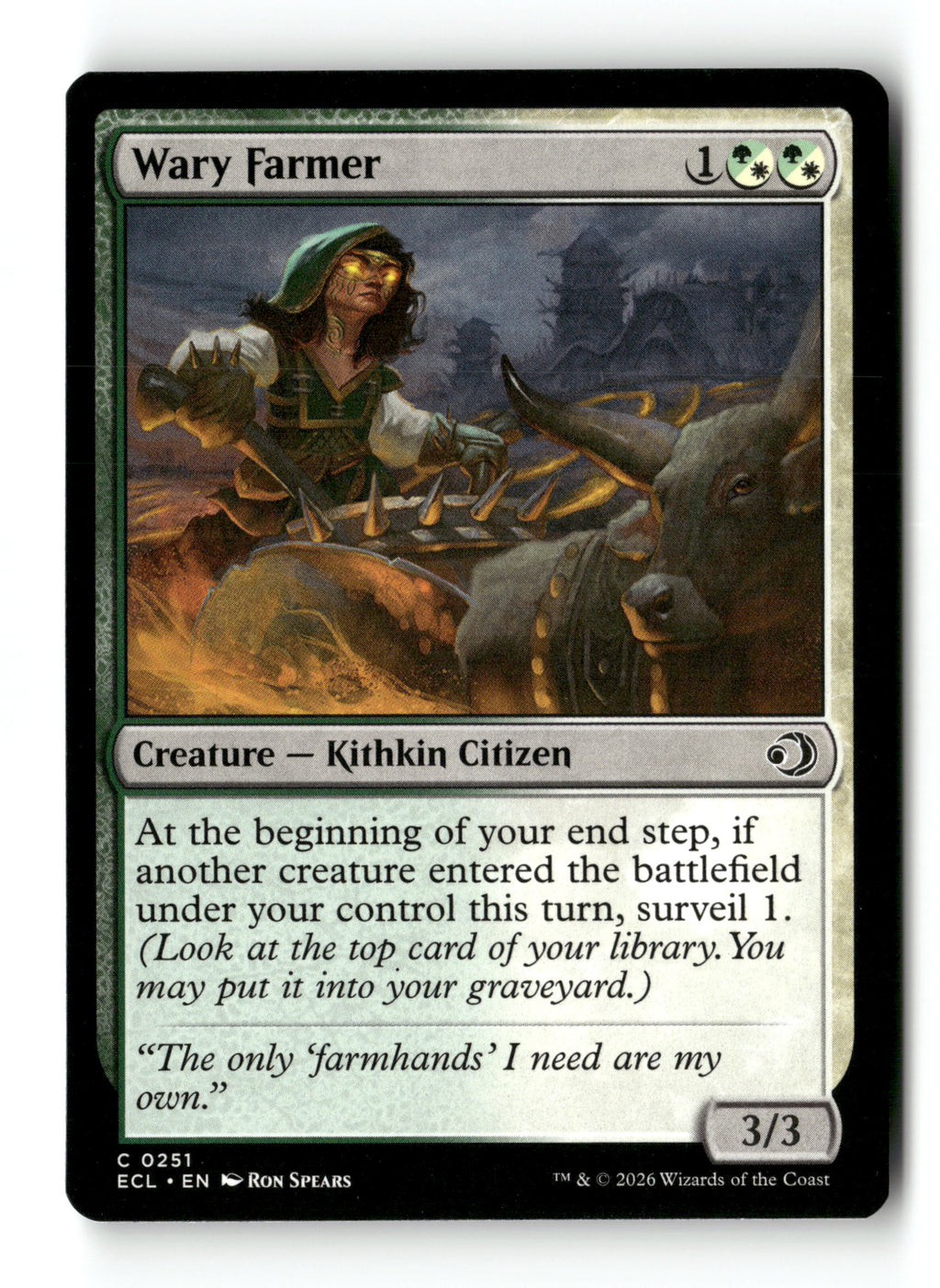 Wary Farmer