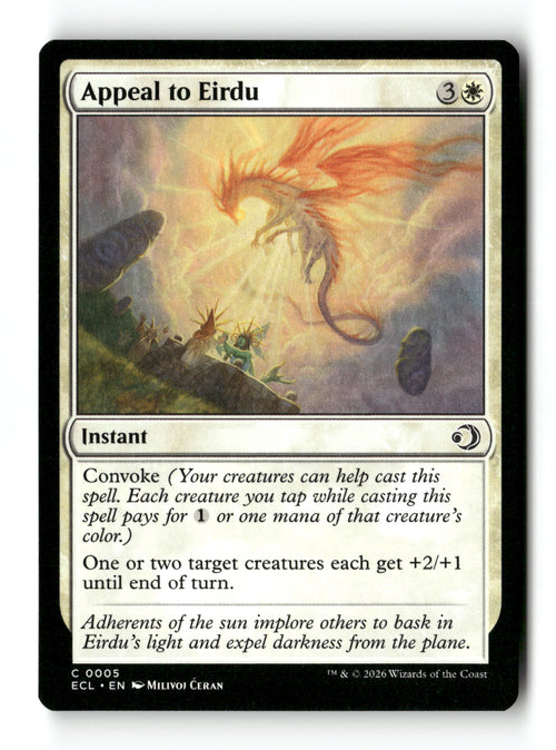 Appeal to Eirdu