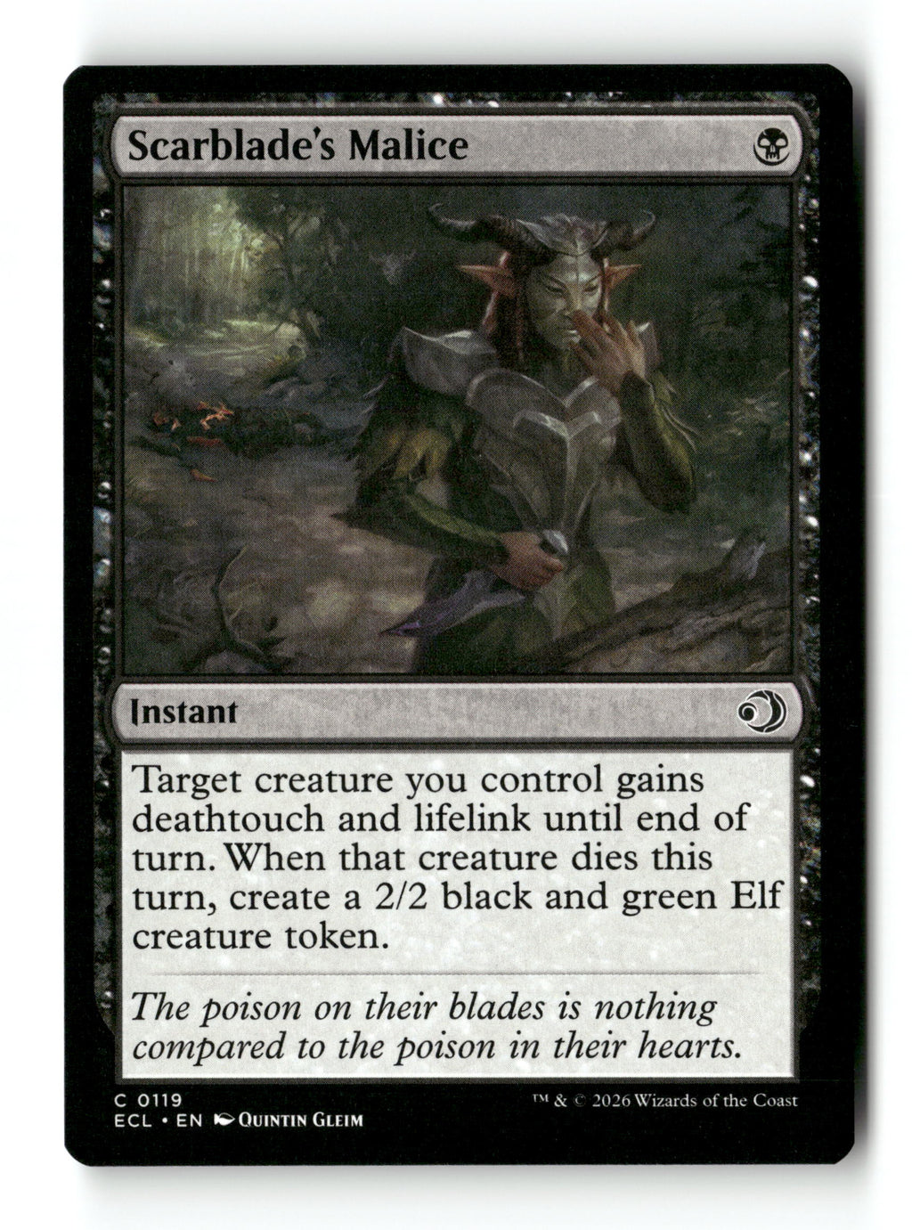 Scarblade's Malice