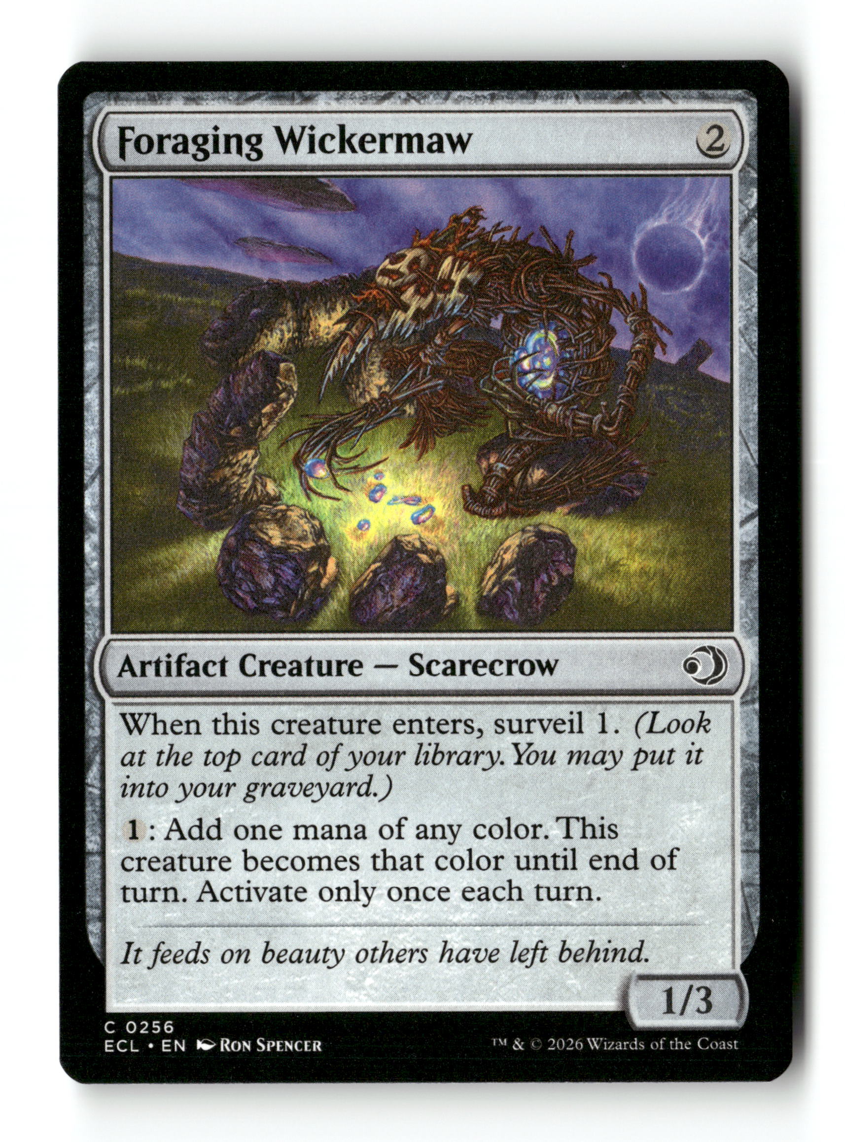 Foraging Wickermaw