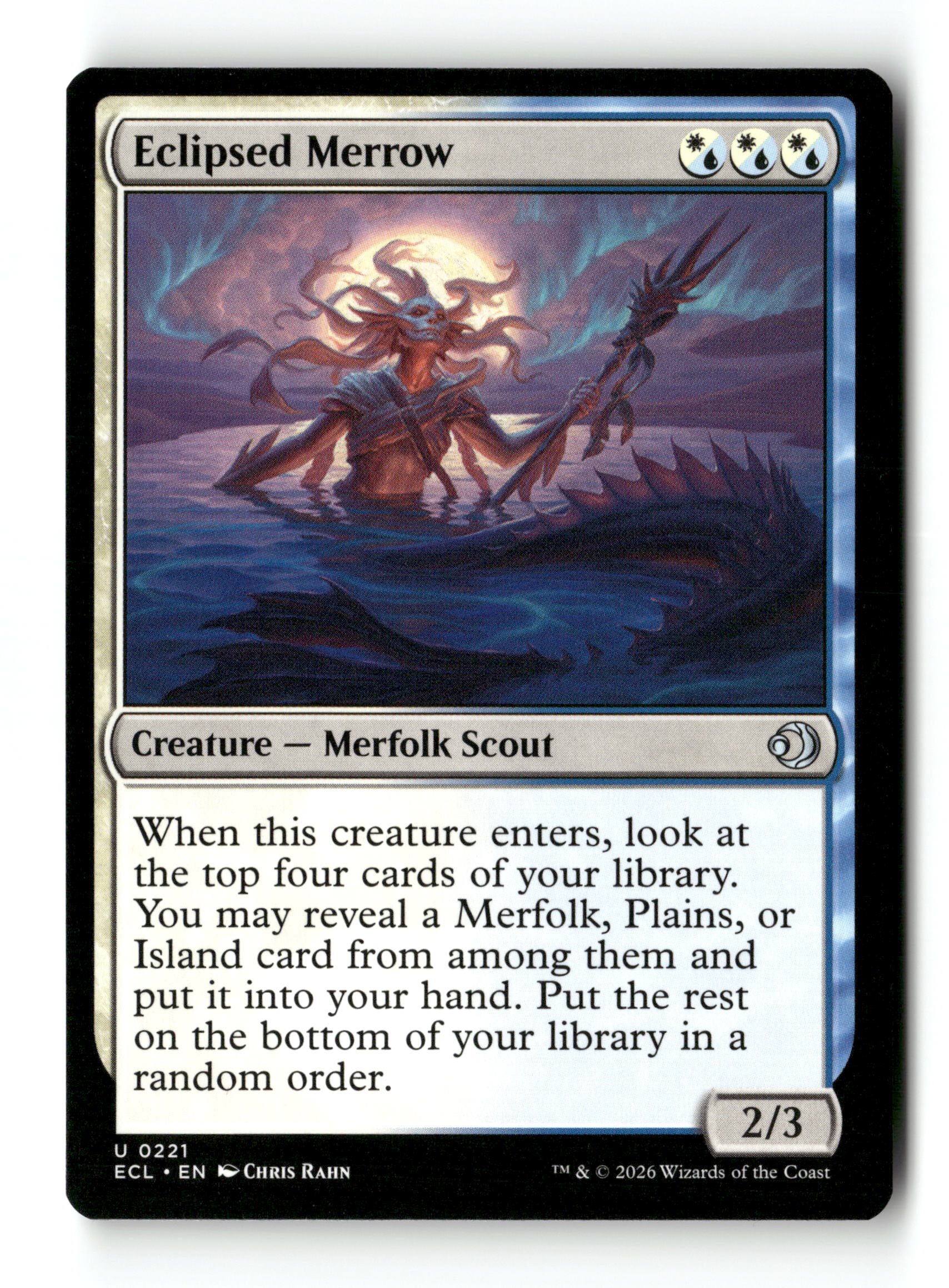 Eclipsed Merrow