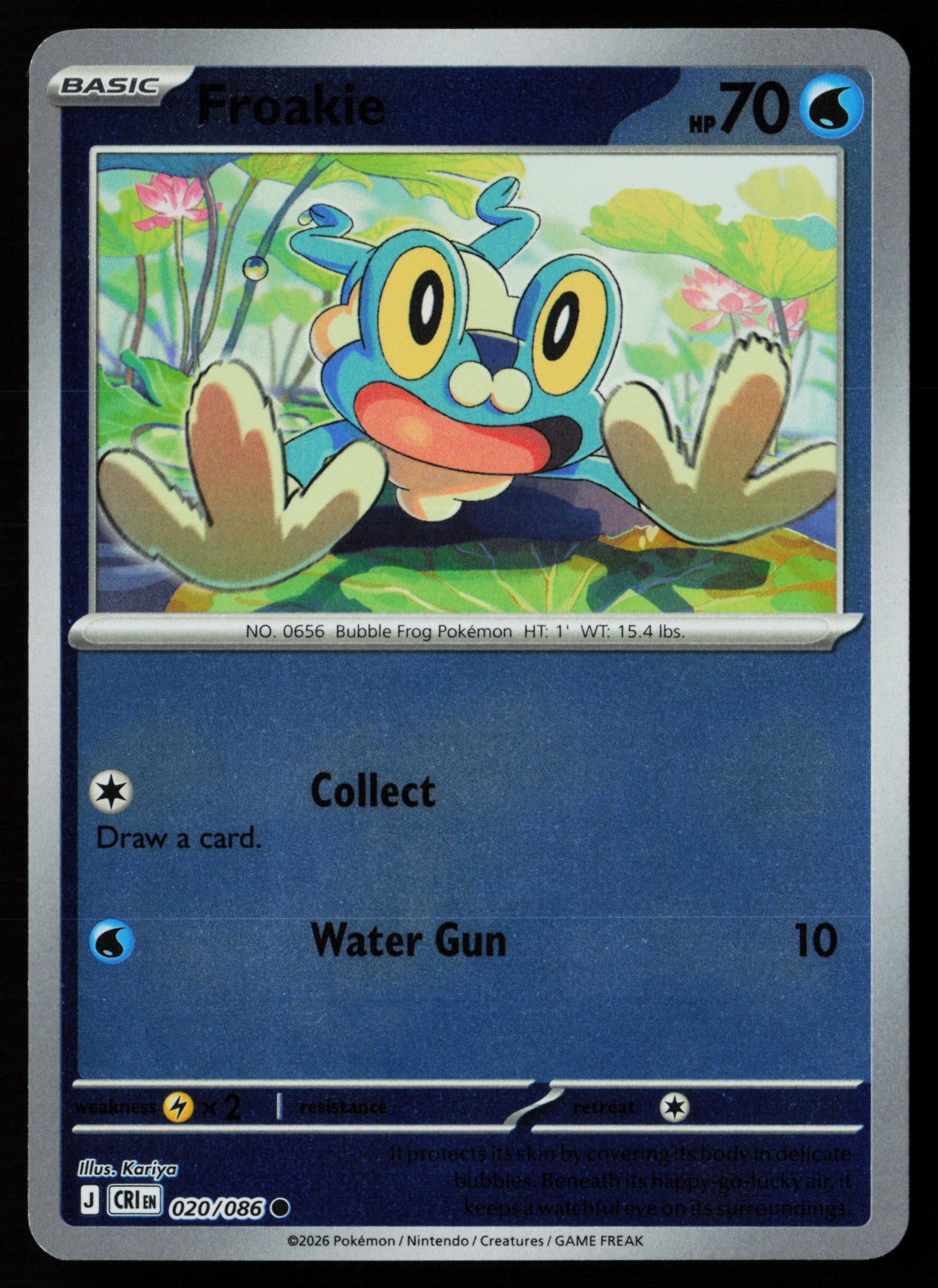 Froakie - 020/086