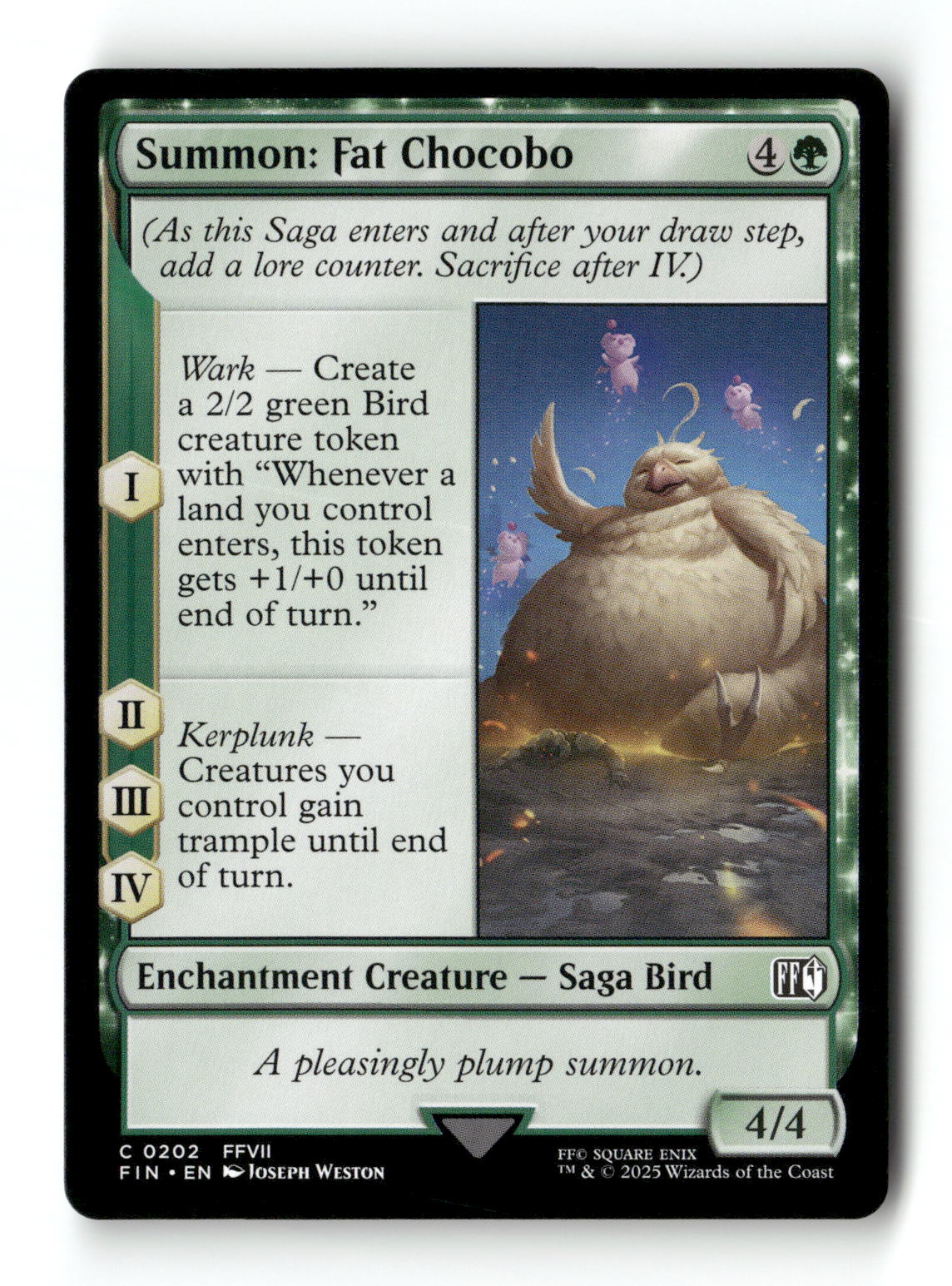 Summon: Fat Chocobo