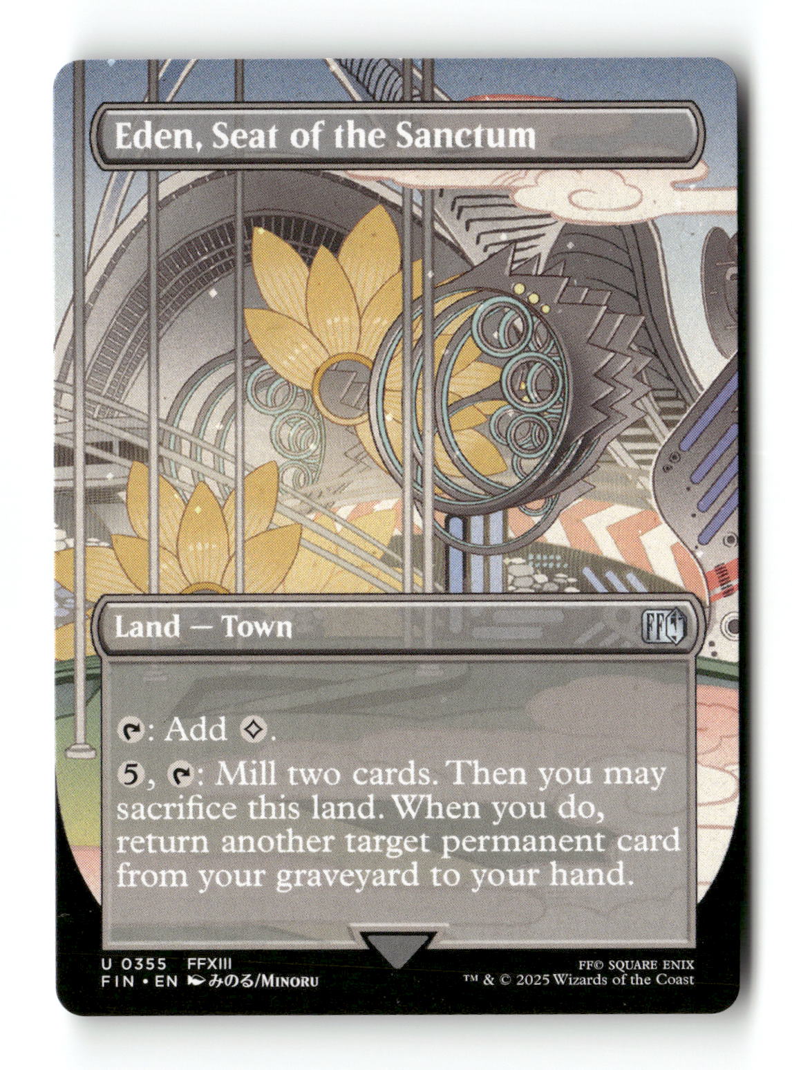 Eden, Seat of the Sanctum (Borderless)
