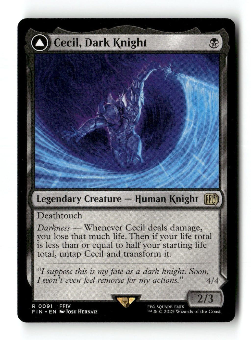 Cecil, Dark Knight