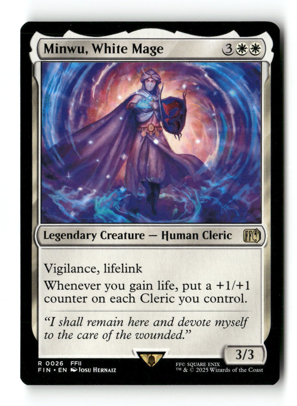 Minwu, White Mage