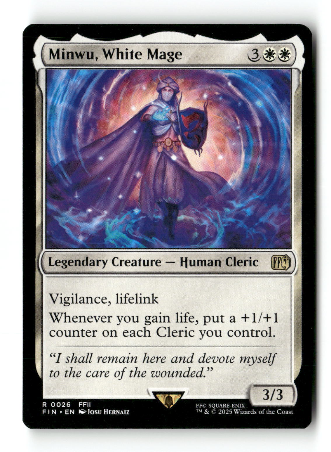 Minwu, White Mage