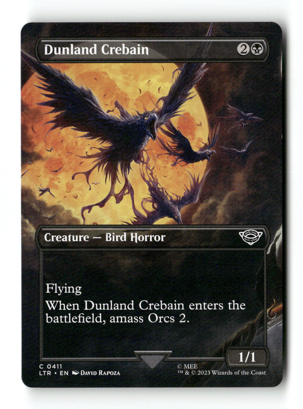 Dunland Crebain (Borderless)