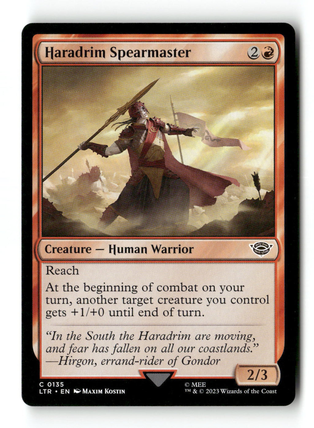 Haradrim Spearmaster