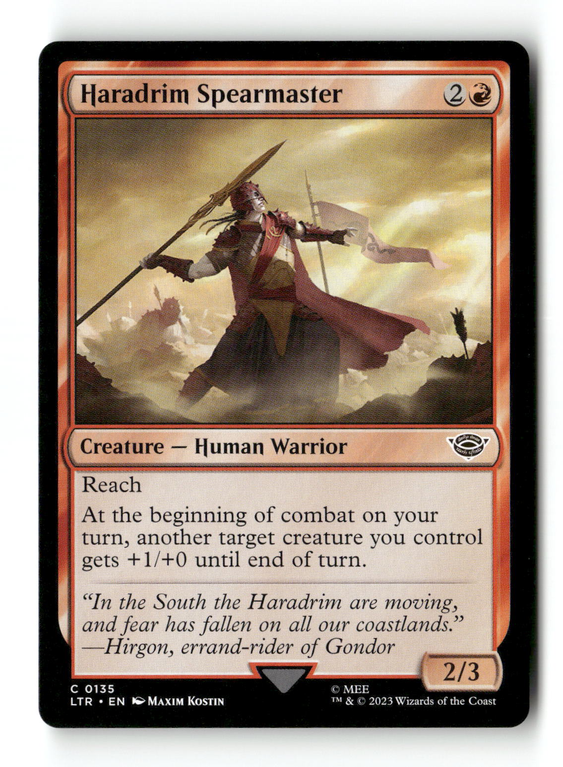 Haradrim Spearmaster