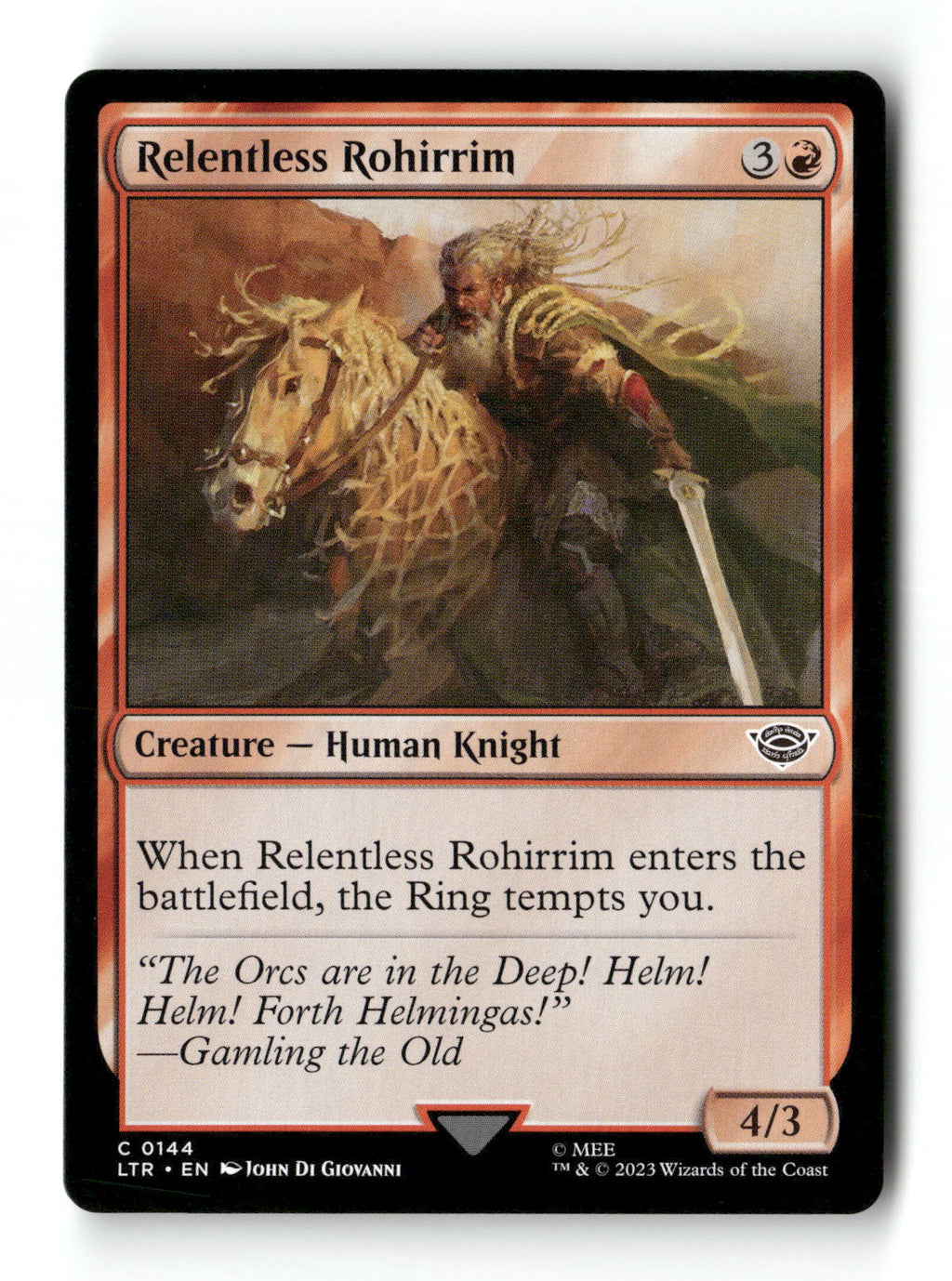 Relentless Rohirrim