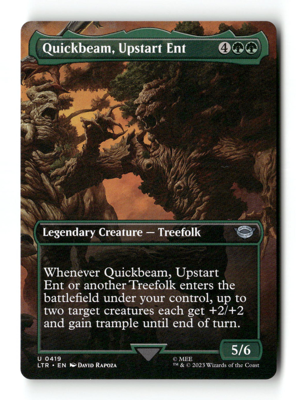Quickbeam, Upstart Ent (Borderless)
