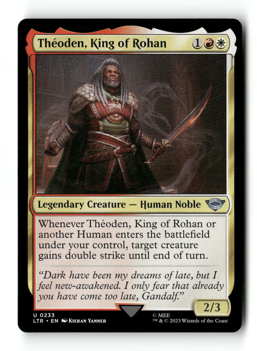 Theoden, King of Rohan