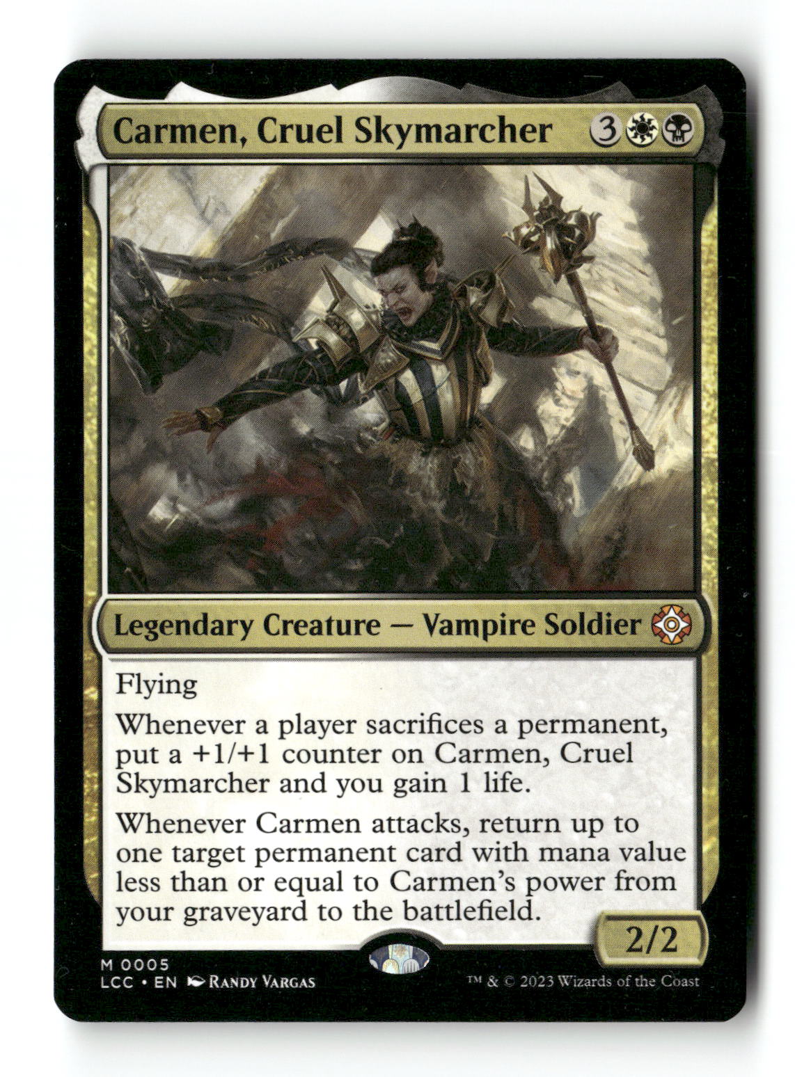 Carmen, Cruel Skymarcher