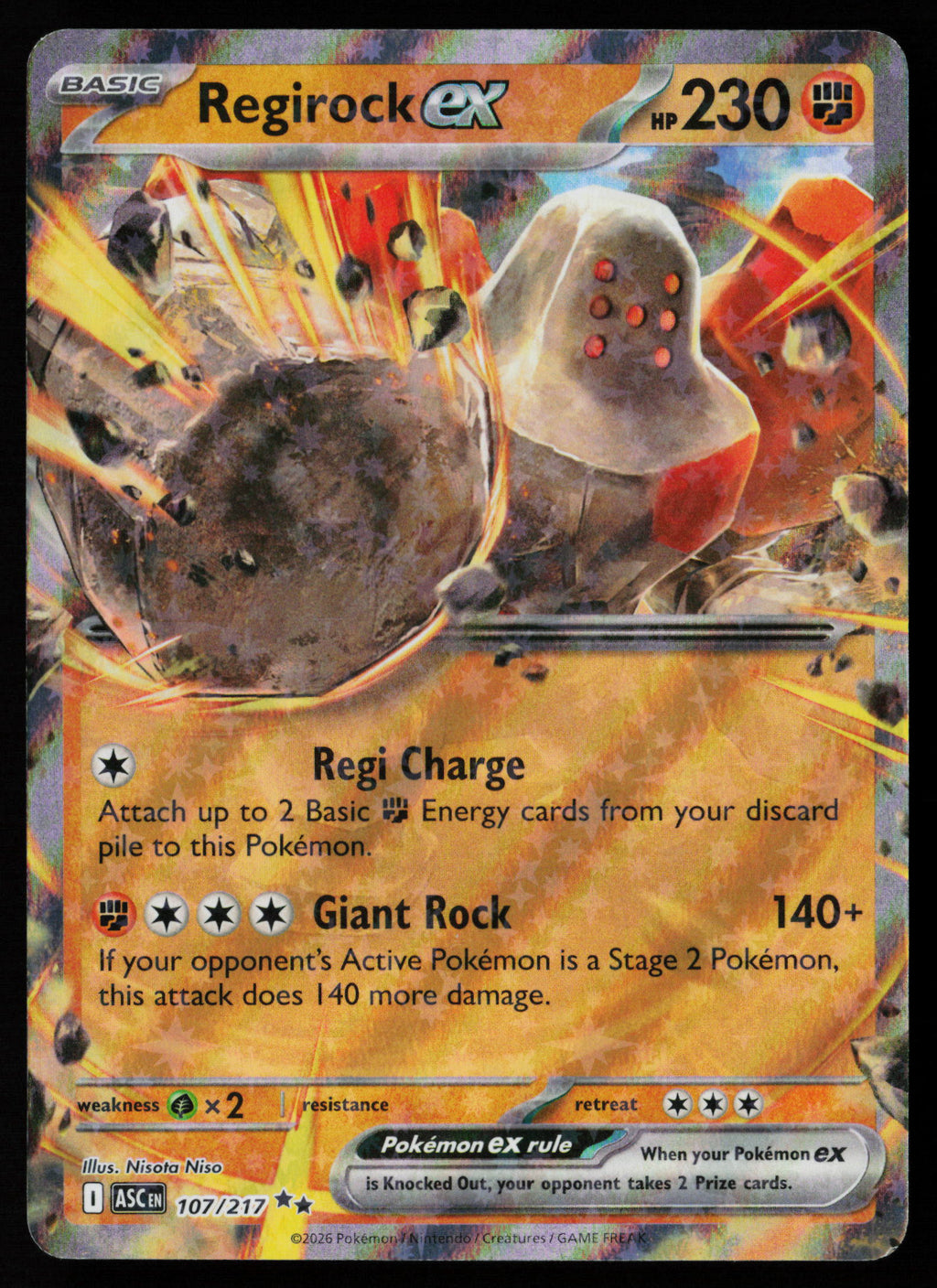 Regirock ex