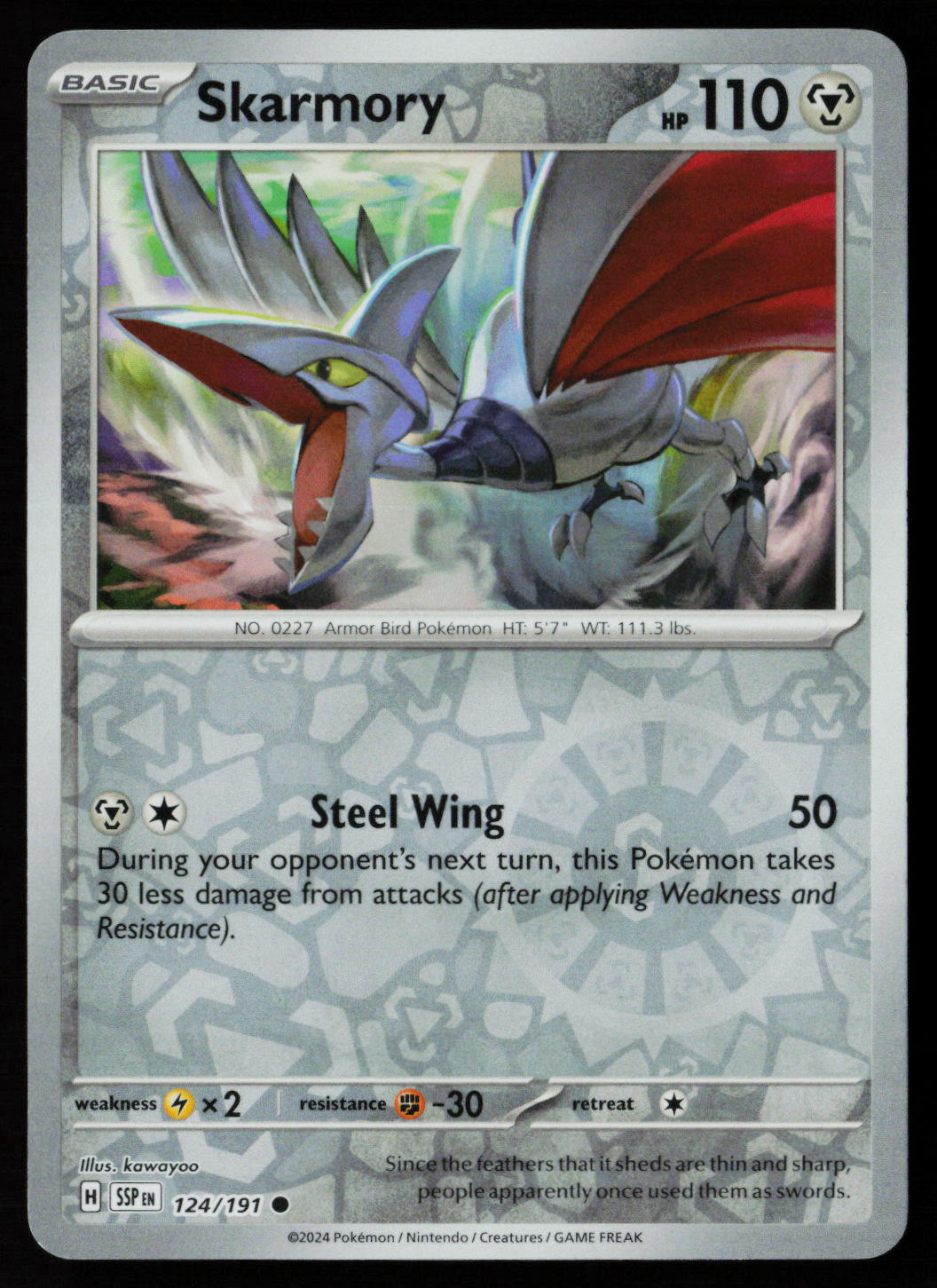 Skarmory - 124/191